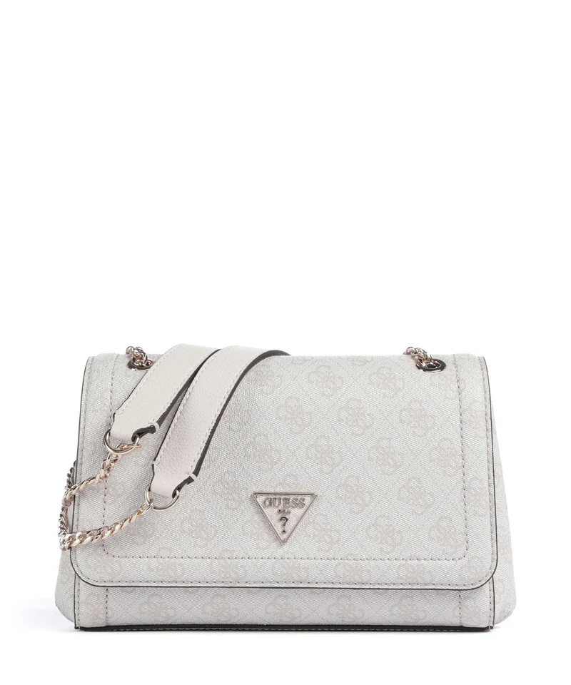 Guess Noelle Axelremsväska bone logo