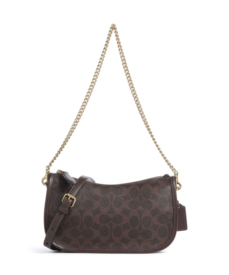 Coach Waverly Signature Axelremsväska maple