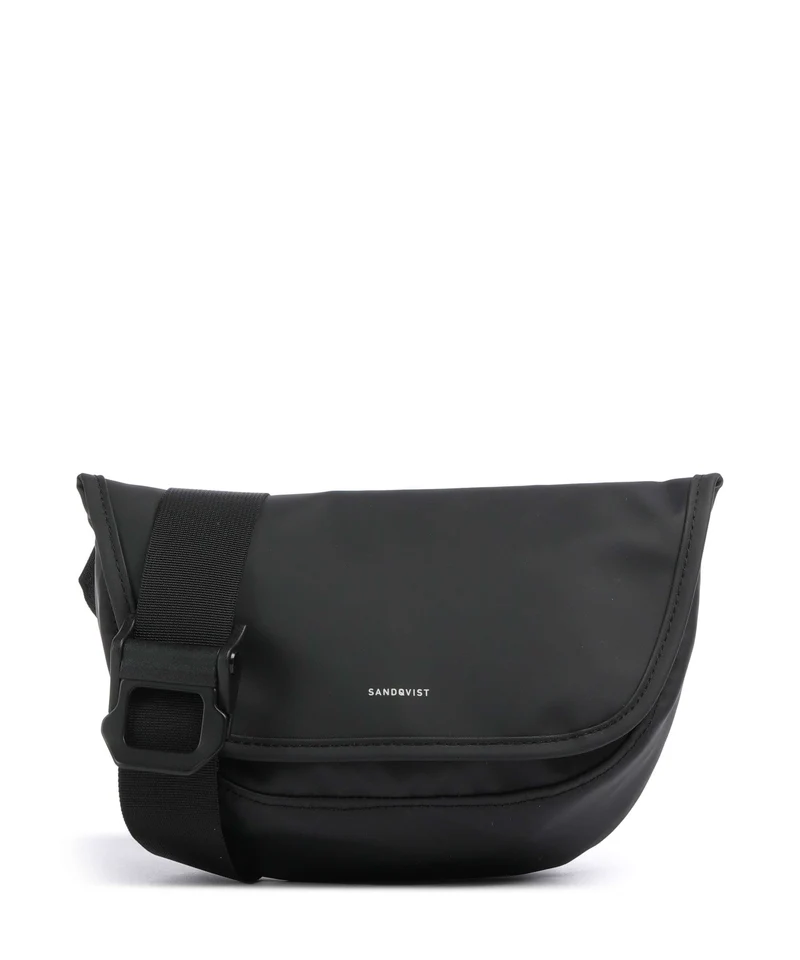 Sandqvist Stream Mini Midjeväska black