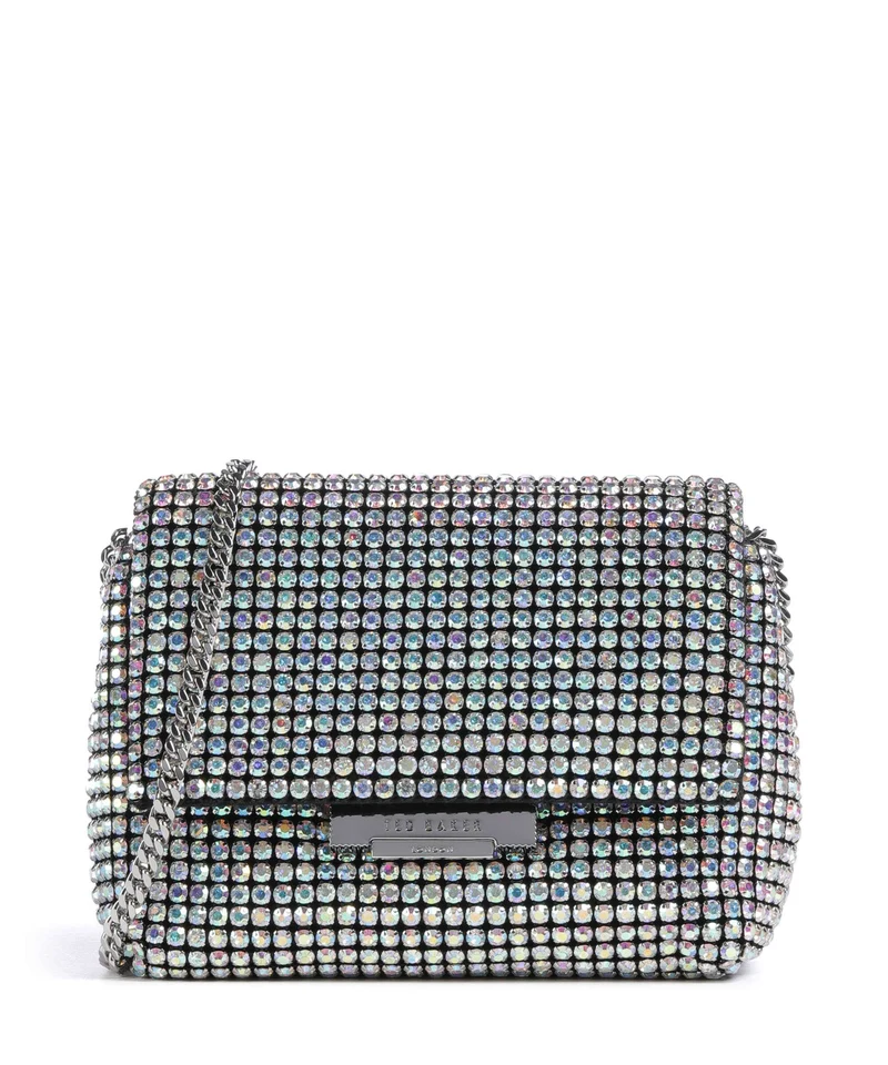 Ted Baker Gliters Crossover väska silver