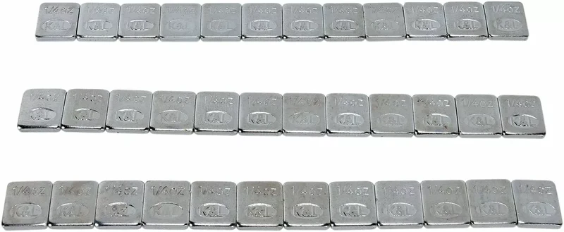 K&L SUPPLY STEEL STICK-ON SILVER 360 32-8109