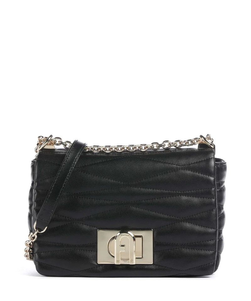 Furla 1927 S Axelremsväska nero