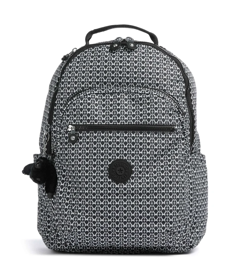 Kipling Basic Seoul Ryggsäck signature print