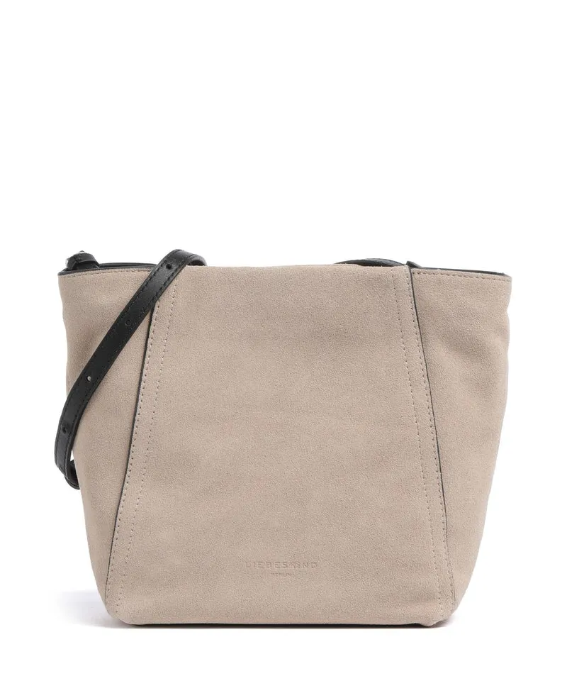Liebeskind Chudy Suede S Crossover väska stone