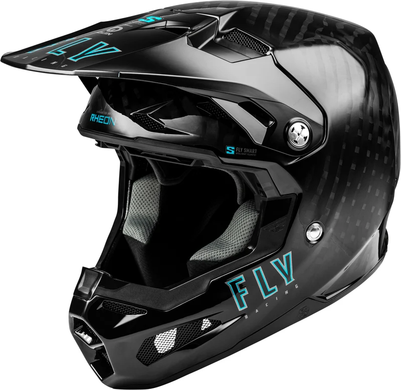 FLY RACING Formula S Carbon Solid Helmet - Black 73-4415XS