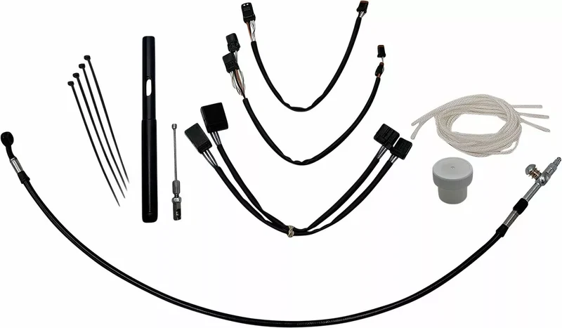 FAT BAGGERS INC. INSTALL KIT FLHR 21-23 BLACK F 109514-B