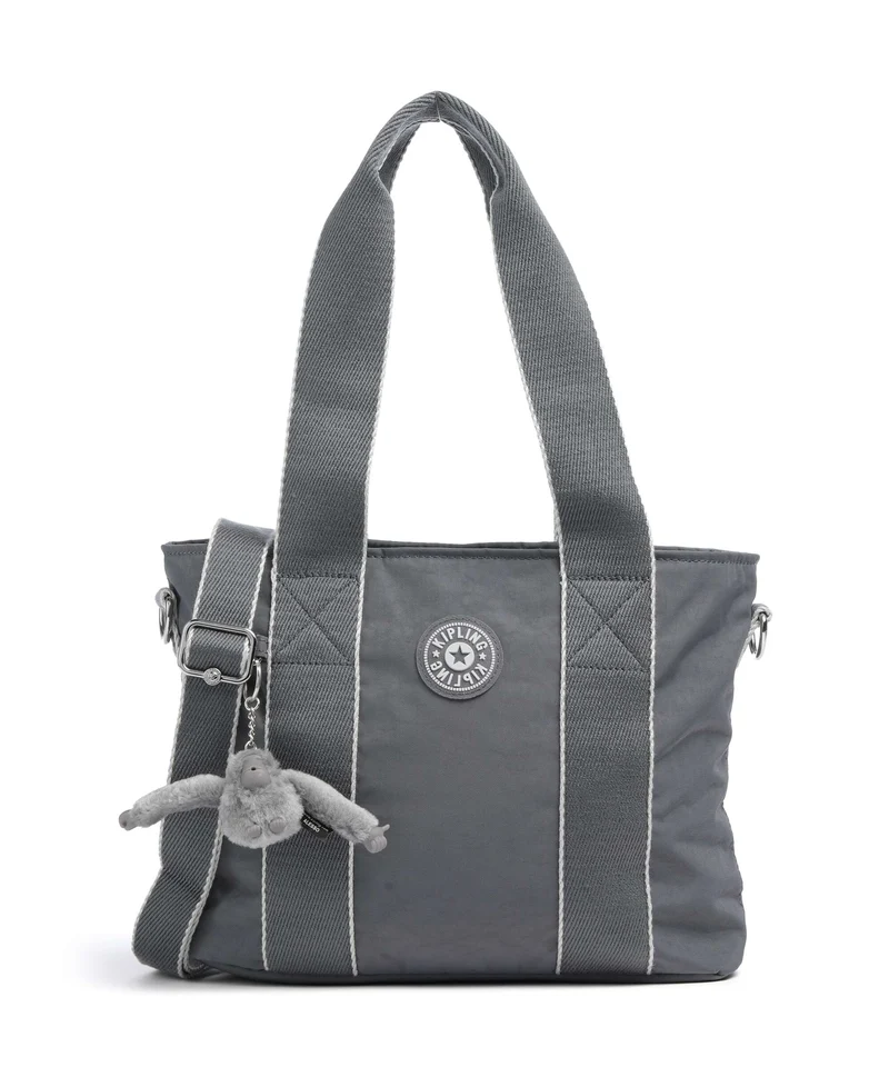 Kipling Basic Minta M Up Axelremsväska moonlit grey