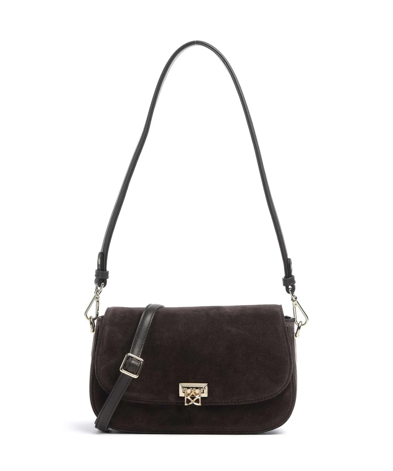 Kazar Elisee Axelremsväska dark brown