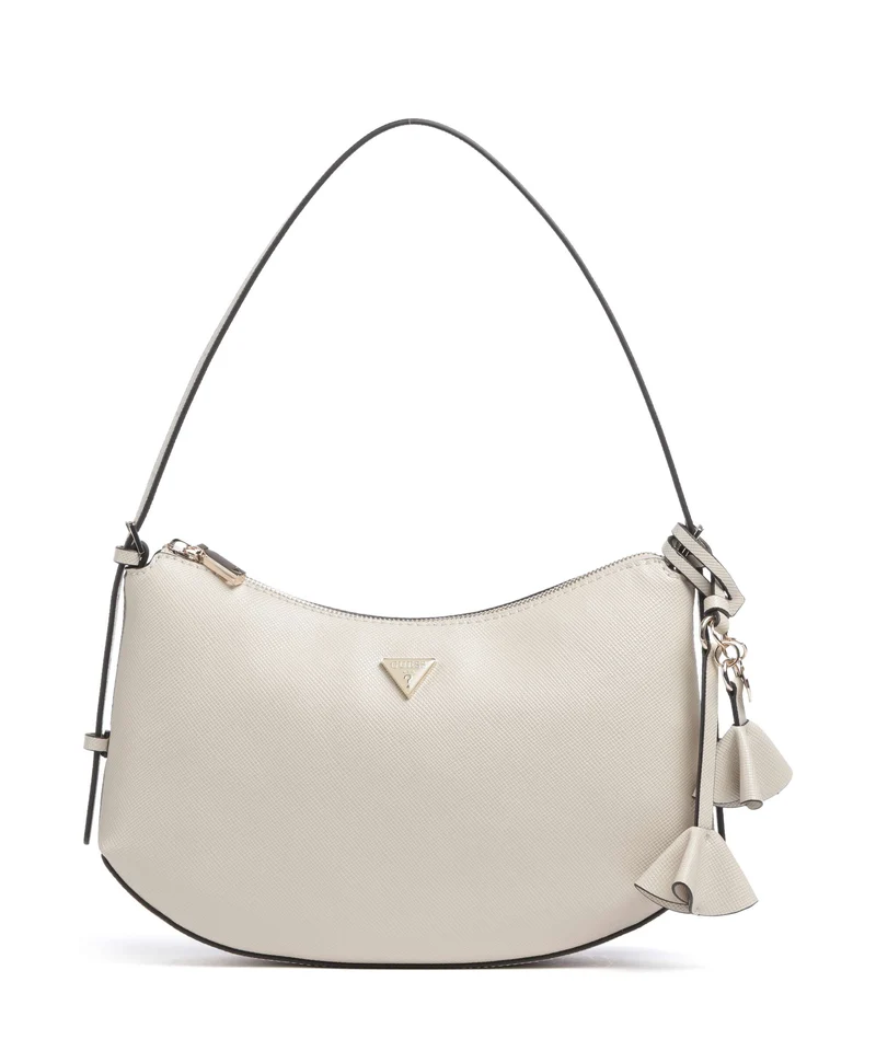 Guess Danielle Medium Axelremsväska bone