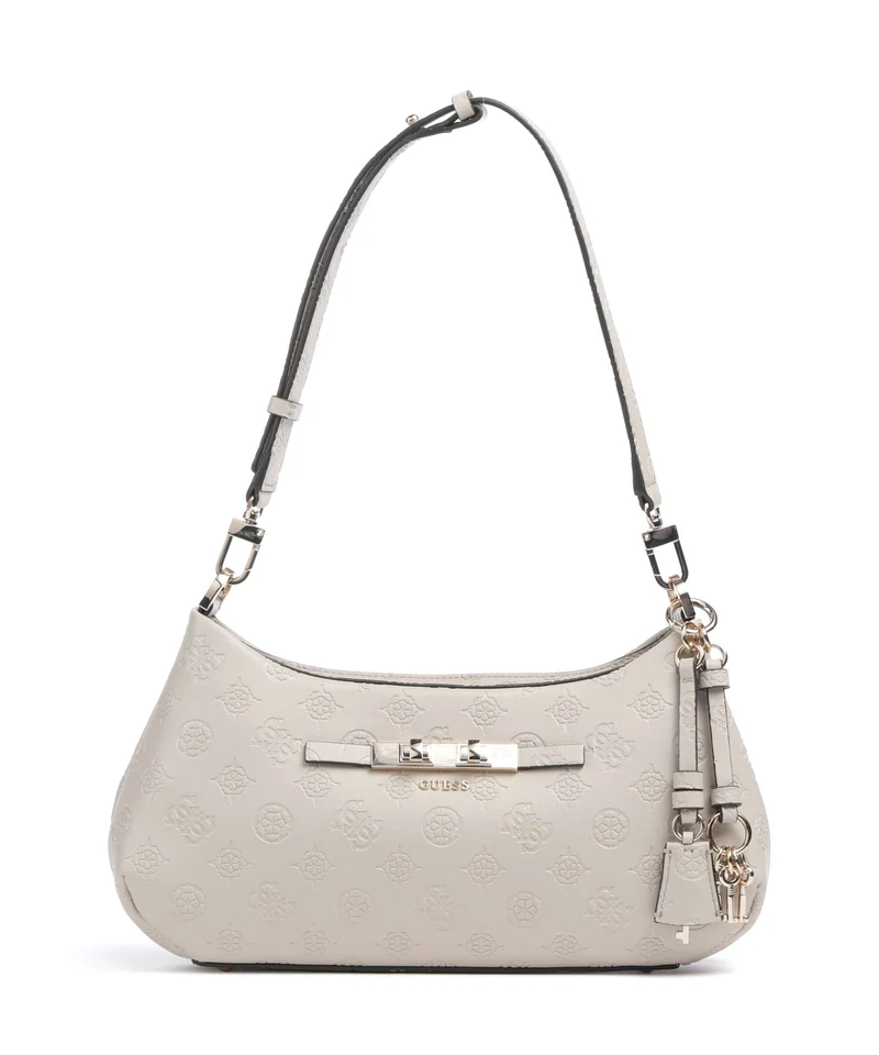 Guess Carmella Axelremsväska bone logo