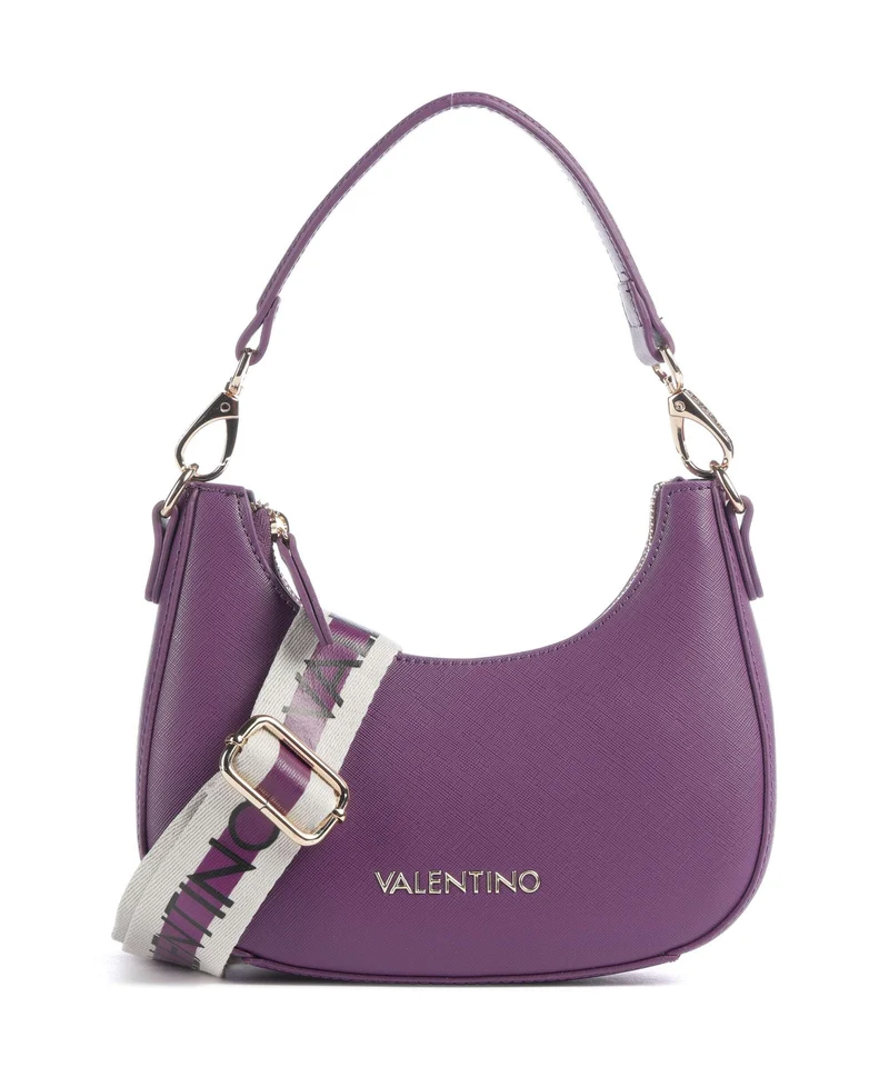 Valentino Bags Zero Re Axelremsväska viola