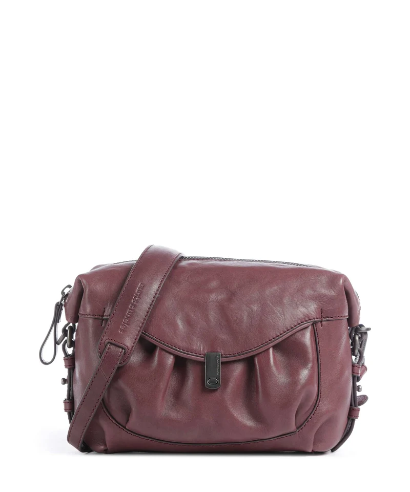Aunts & Uncles Grandma's Luxury Club Mrs. Cannoli Crossover väska dark cherry