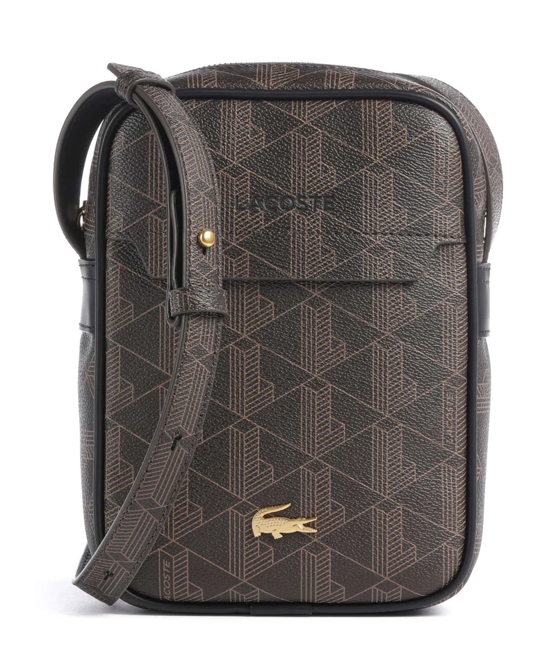 Lacoste The Blend Crossover väska mono slate black shitake