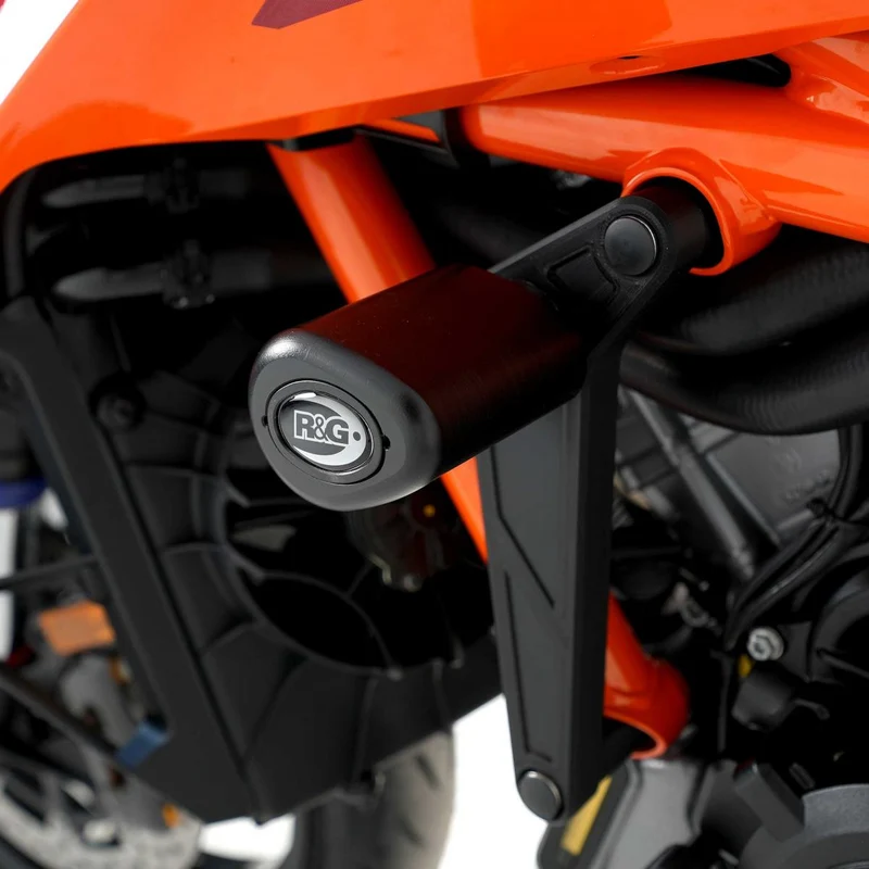 No-cut Aero Frame Sliders, KTM 1390 Super Duke R (Evo) 24-