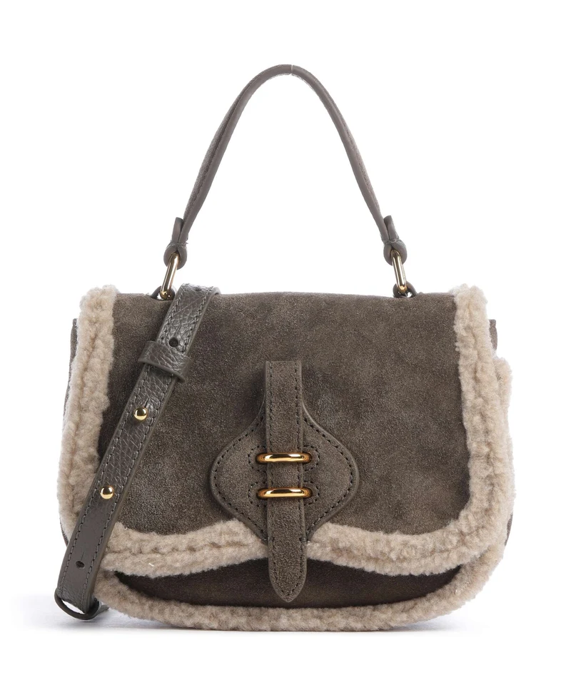 Coccinelle Mavery Suede Eco Crossover väska fango/warm taupe