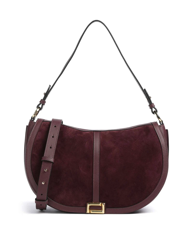 Lancel Céleste L Axelremsväska cassis