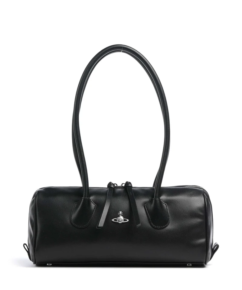 Vivienne Westwood Polly Smooth Axelremsväska black