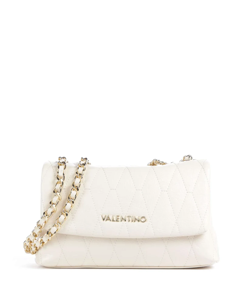 Valentino Bags Crystelle Axelremsväska ecru