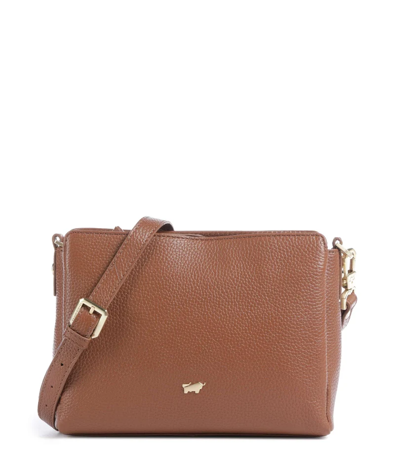 Braun Büffel Hanna Crossover väska saddle brown