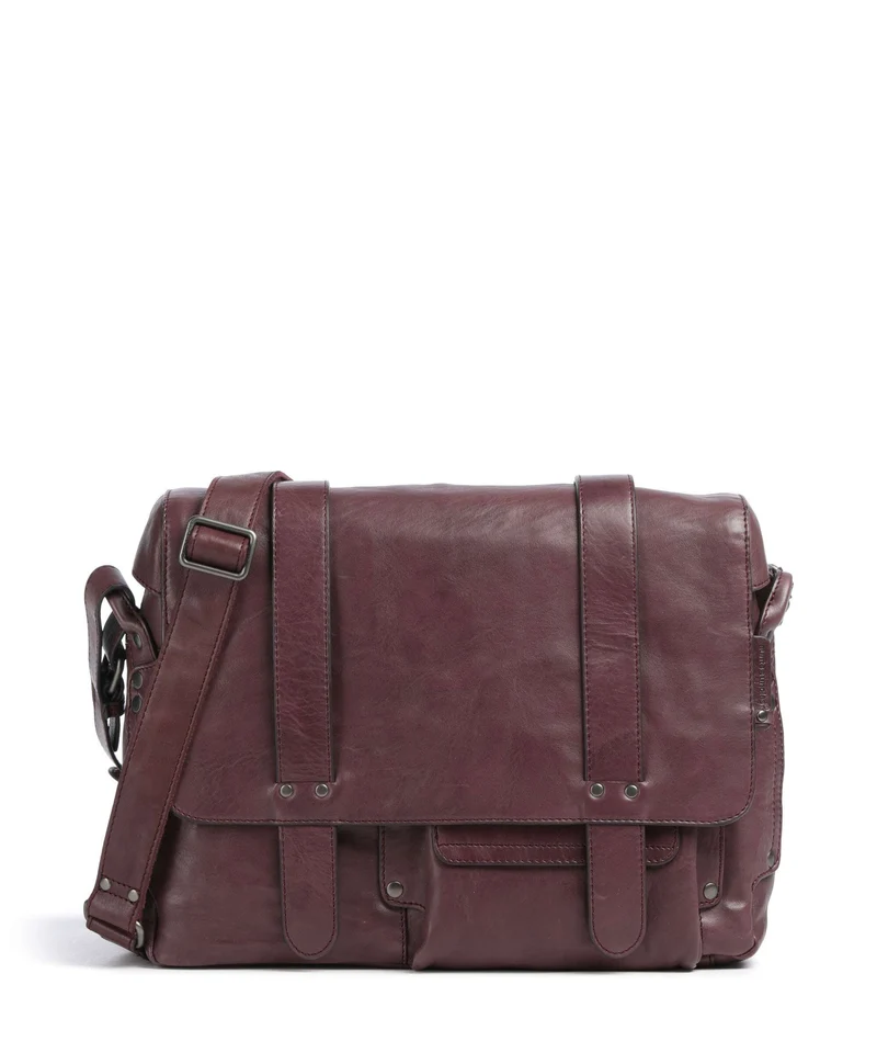 Aunts & Uncles Grandma's Luxury Club Mrs. Honey Pie Messenger väska dark cherry