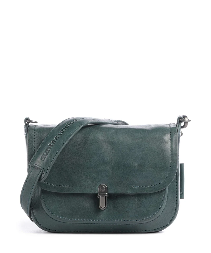 Aunts & Uncles Grandma's Luxury Club Mrs. Waffle Crossover väska green jewel