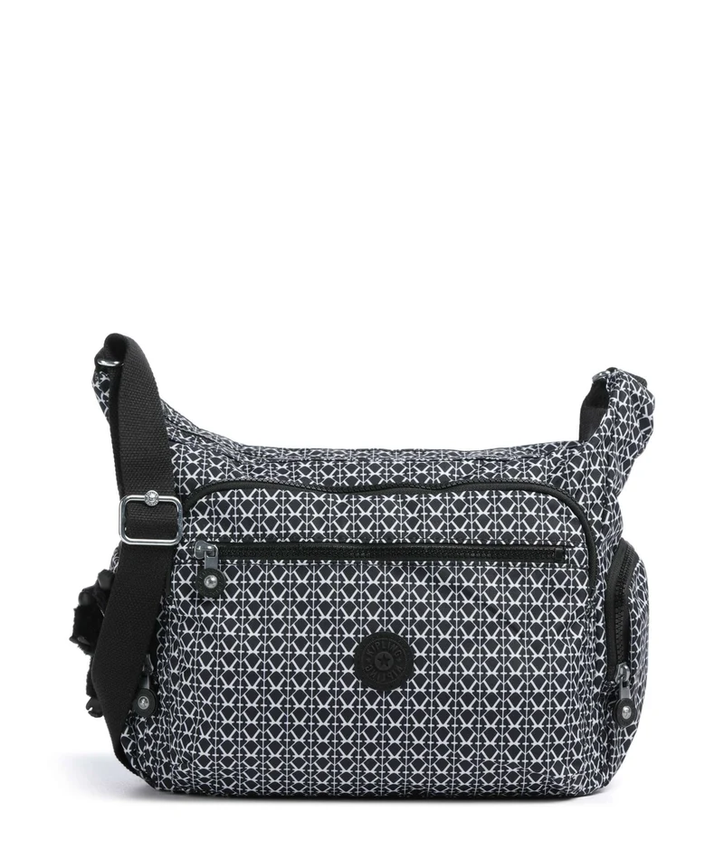 Kipling Basic Gabbie S Crossover väska signature print