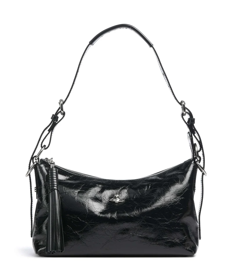 Vivienne Westwood Emma Naplak Axelremsväska black