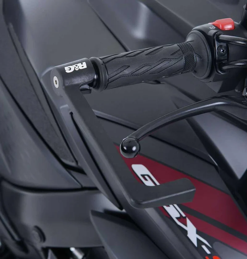 Moulded Lever Guard, Black, YZF-R6 17- / GSX-S750 17- / Street Triple 765 RS/R/S 17- / 660 Tuono 21- / MSX125 (Grom) 13-