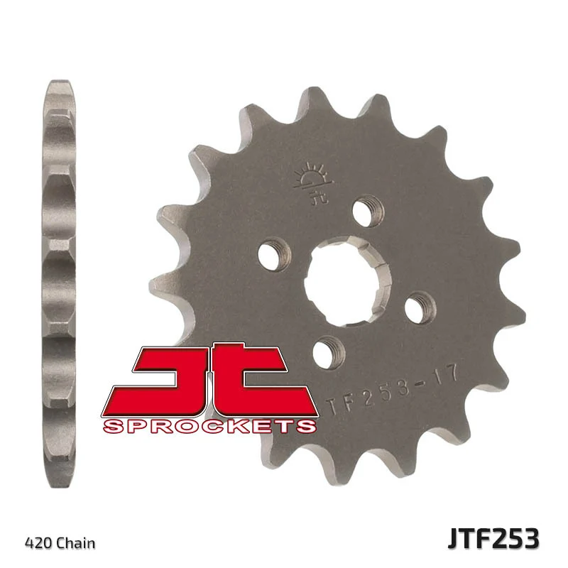 JT SPROCKETS Steel Standard Front Sprocket 253 - 420 JTF253.12