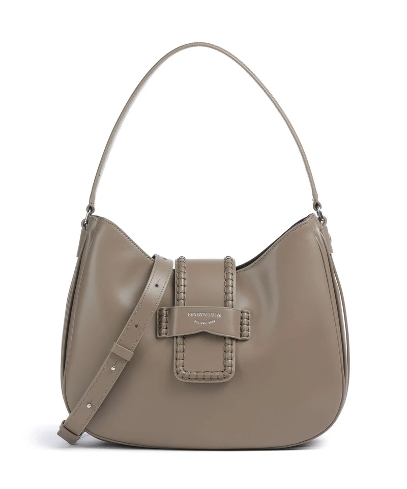 Emporio Armani Mina Axelremsväska taupe