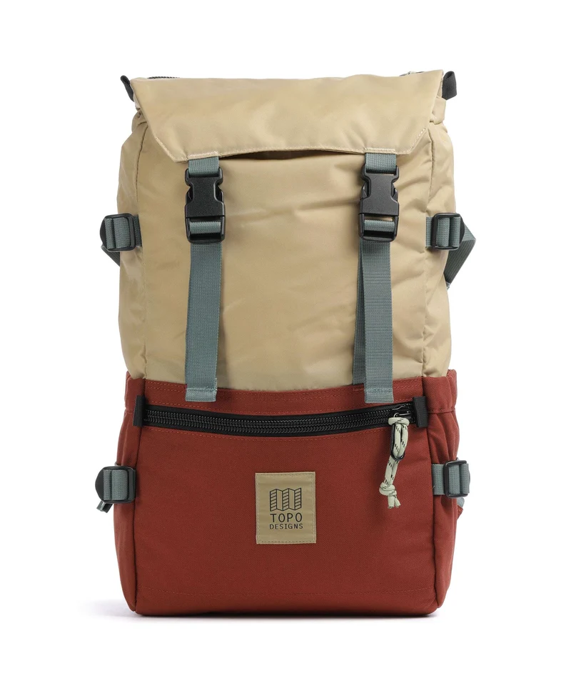 Topo Designs Rover Classic Ryggsäck sahara/fire brick