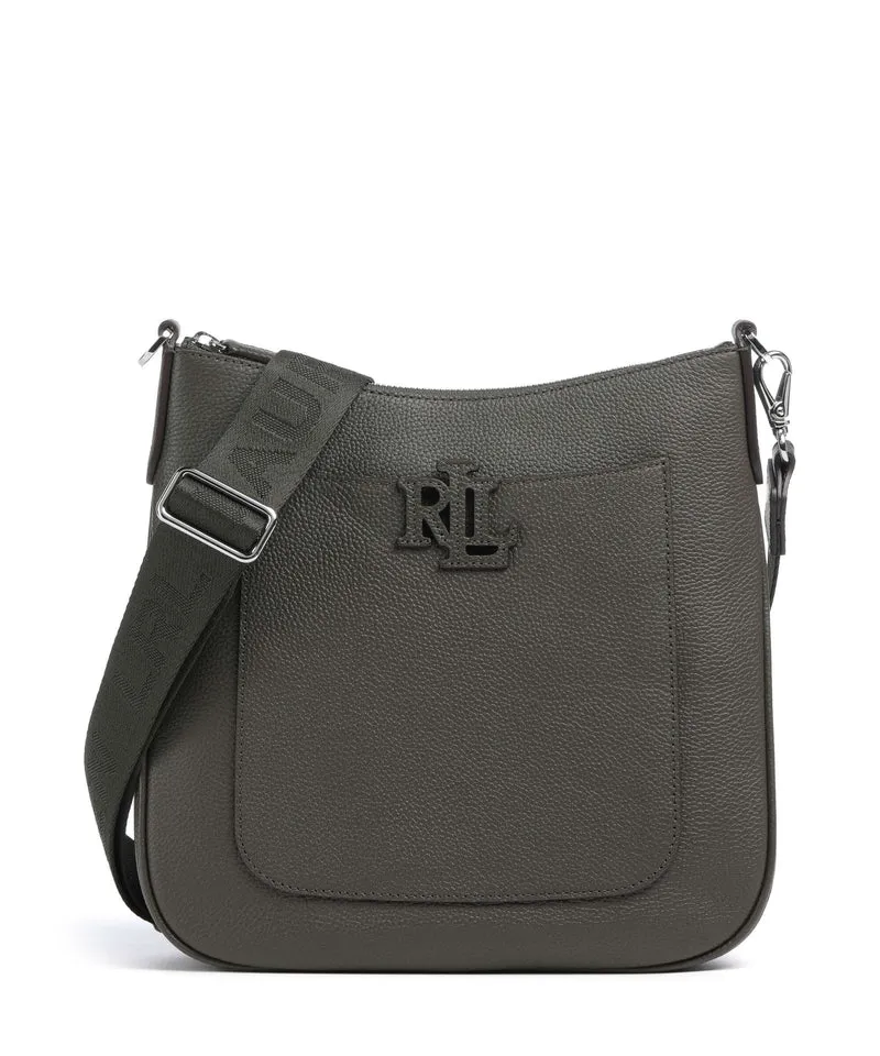 Lauren Ralph Lauren Cameryn 27 Crossover väska dark olive