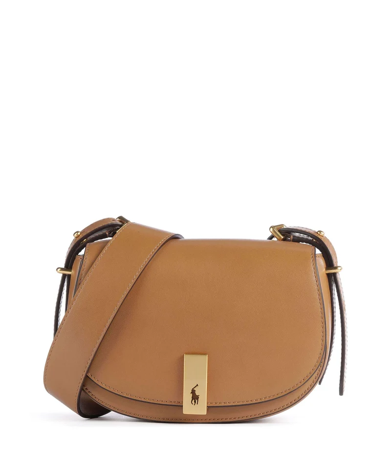 Polo Ralph Lauren ID Collection Small Crossover väska tan