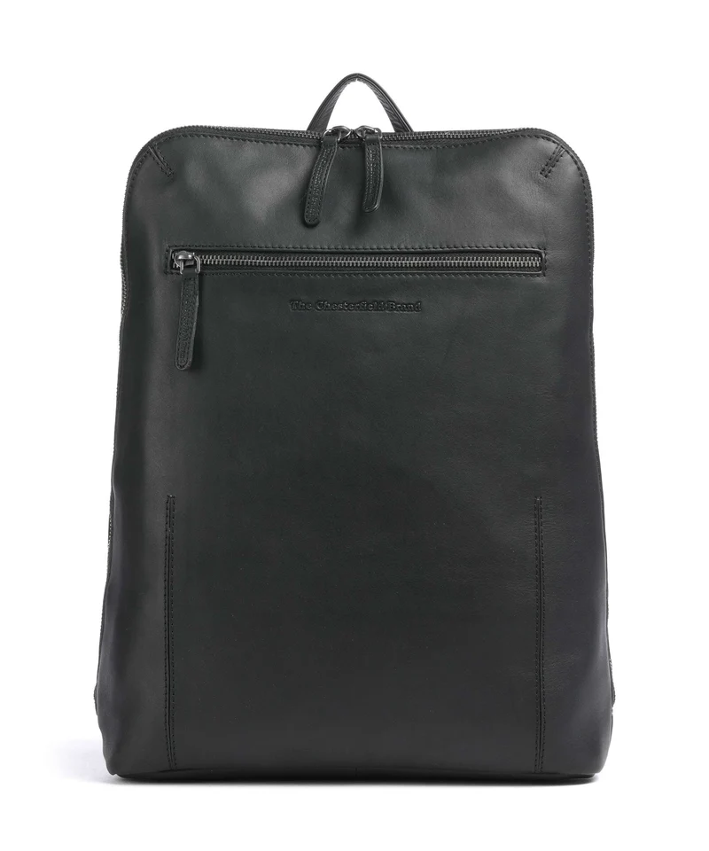 The Chesterfield Brand Wax Pull Up Cow Filmore Ryggsäck black