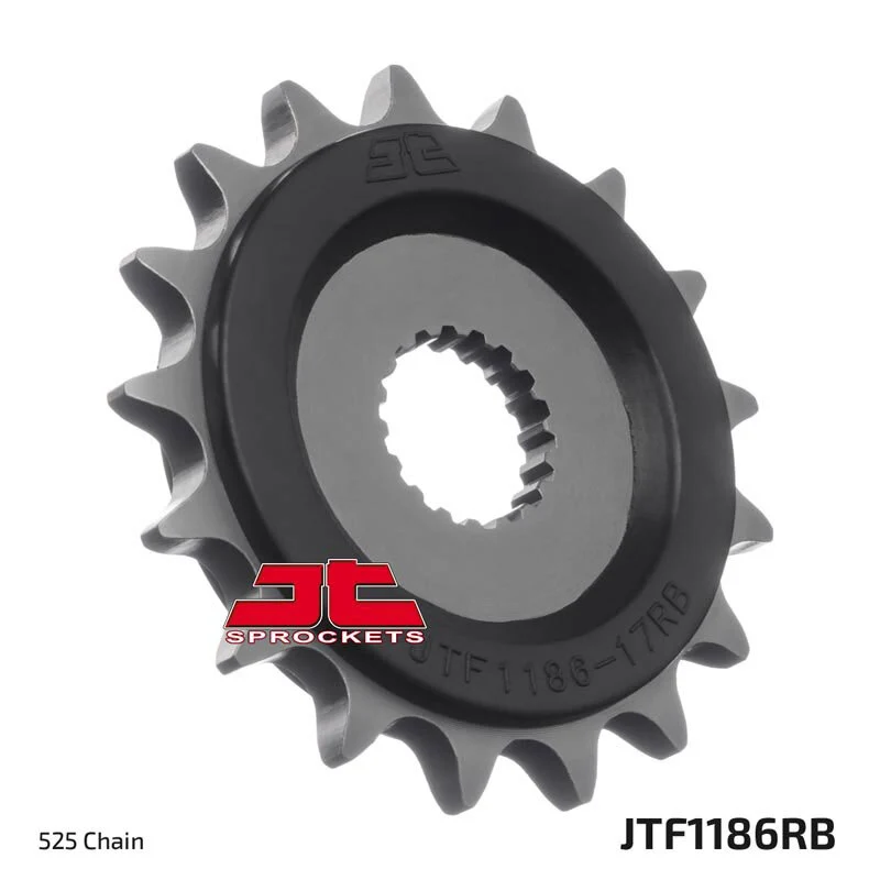 JT SPROCKETS Steel Noise-Free Front Sprocket 1186 - 525 JTF1186.16RB