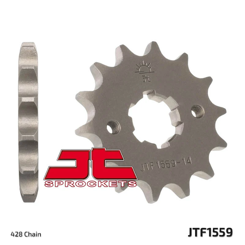 JT SPROCKETS Steel Standard Front Sprocket 1559 - 428 JTF1559.14