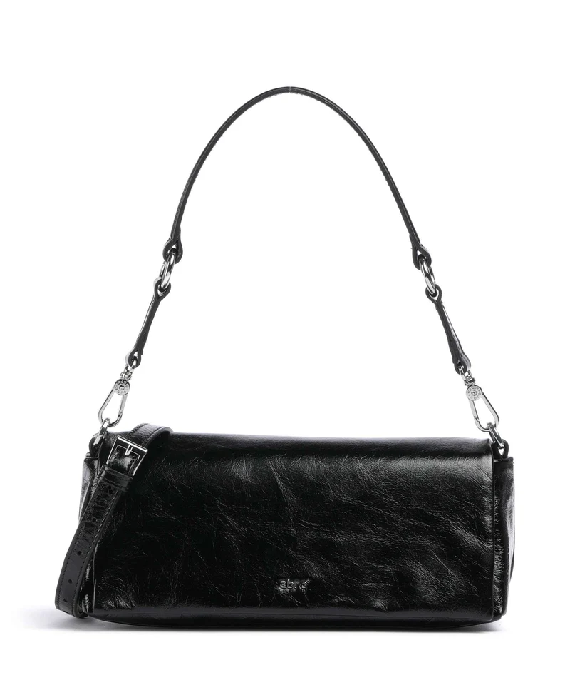 Abro Alias Soft Mila Axelremsväska black/nickel