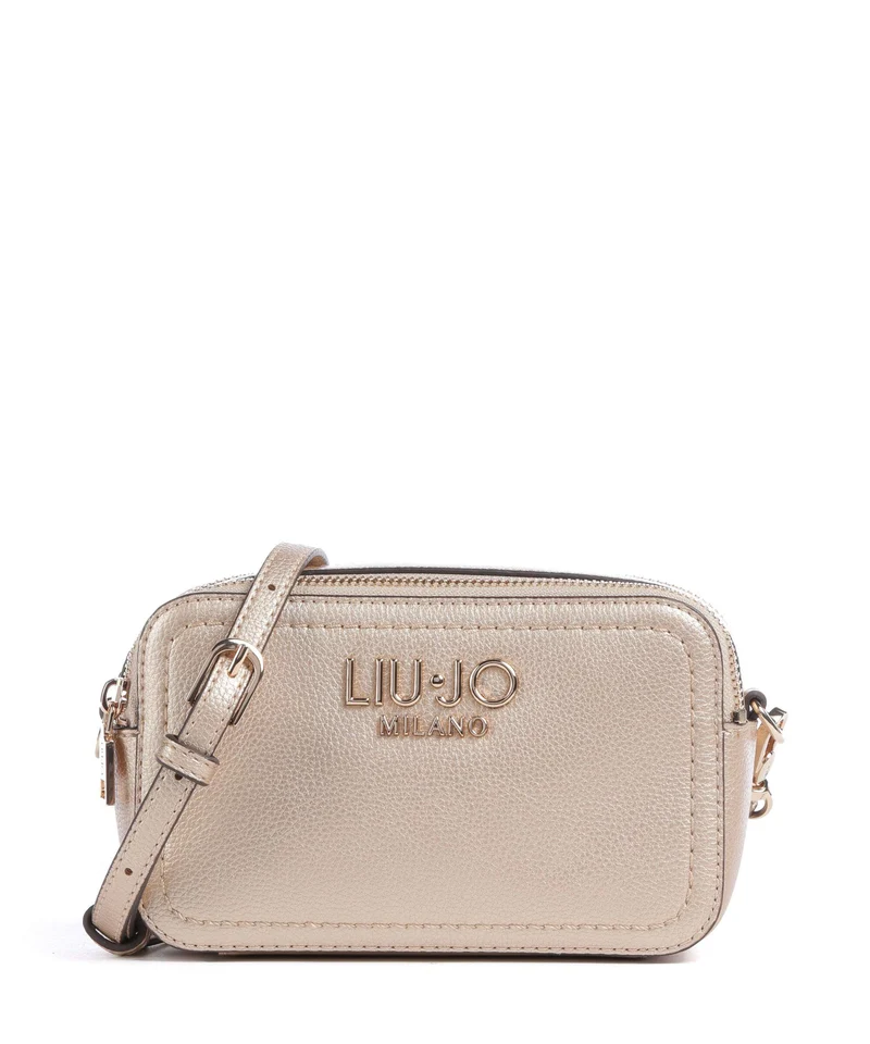 Liu Jo Ridhi S Crossover väska light gold