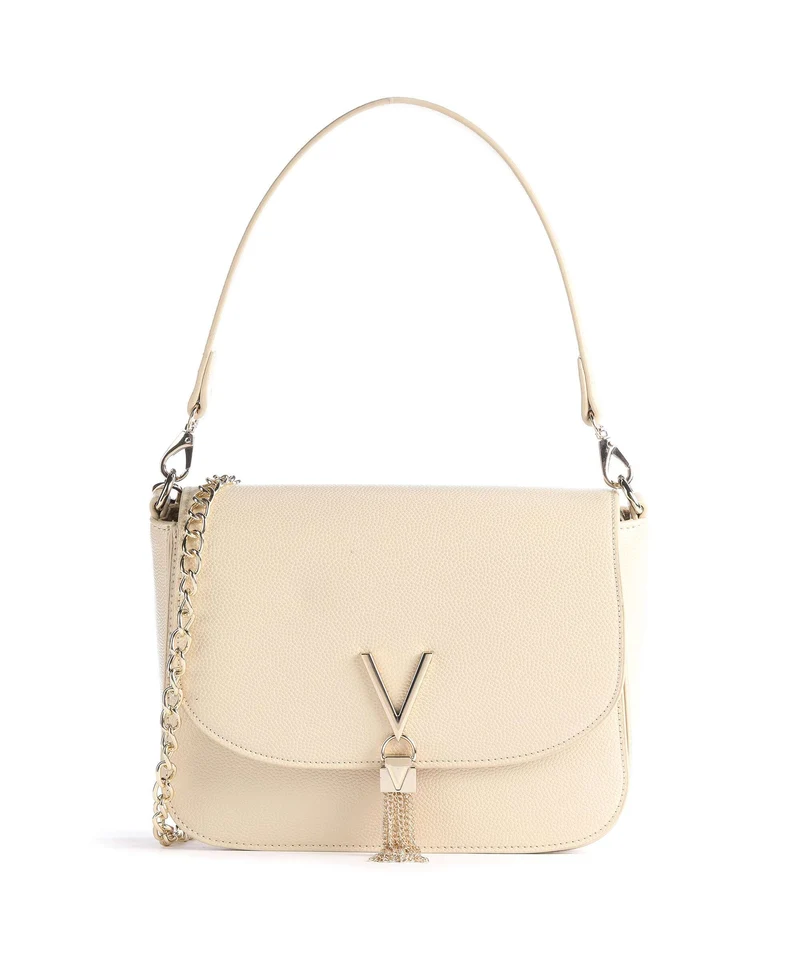 Valentino Bags Divina Axelremsväska beige
