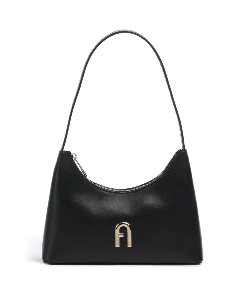 Furla Diamante Mini Axelremsväska nero