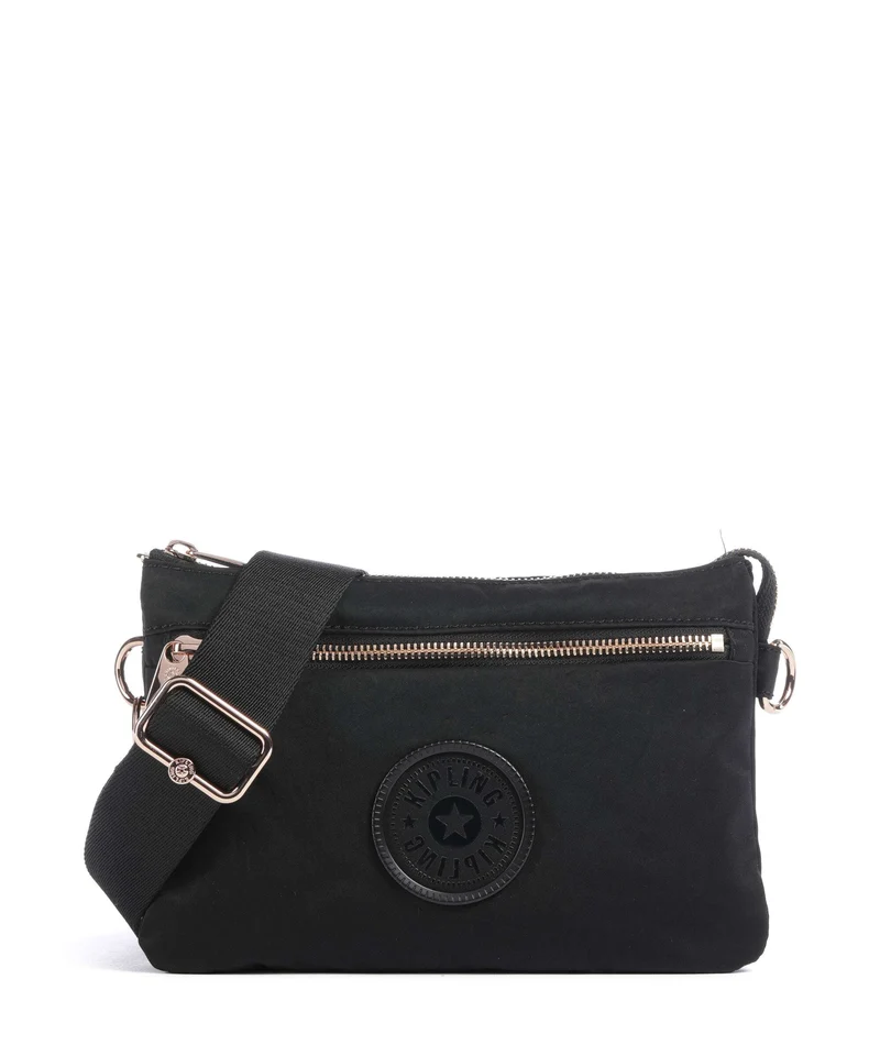Kipling Charm Riri Zip Crossover väska black rose spice