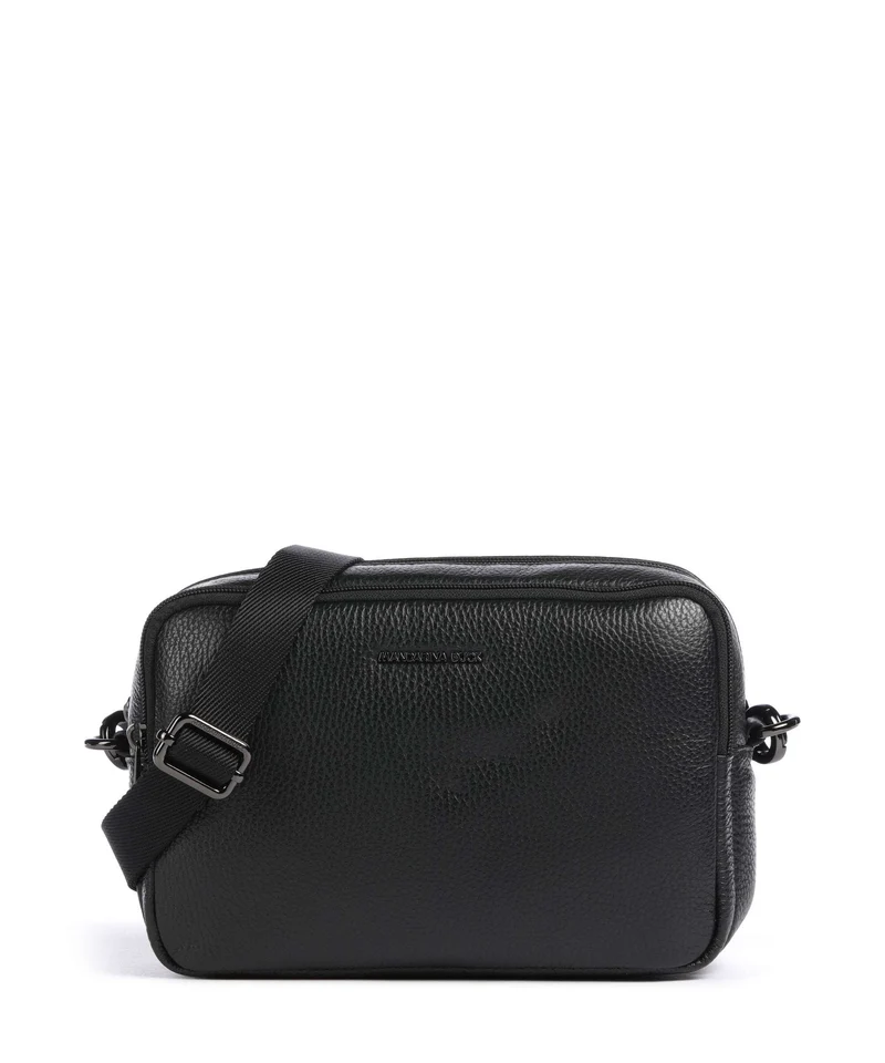 Mandarina Duck Mellow Leather Crossover väska nero