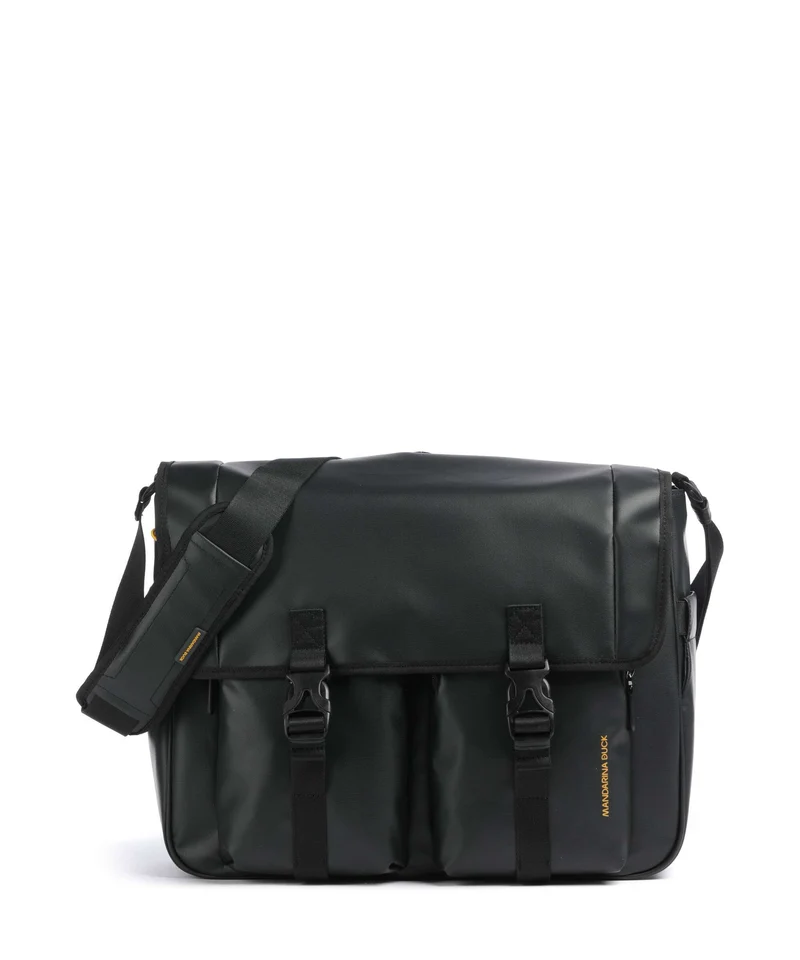 Mandarina Duck Eco Coated Messenger väska black