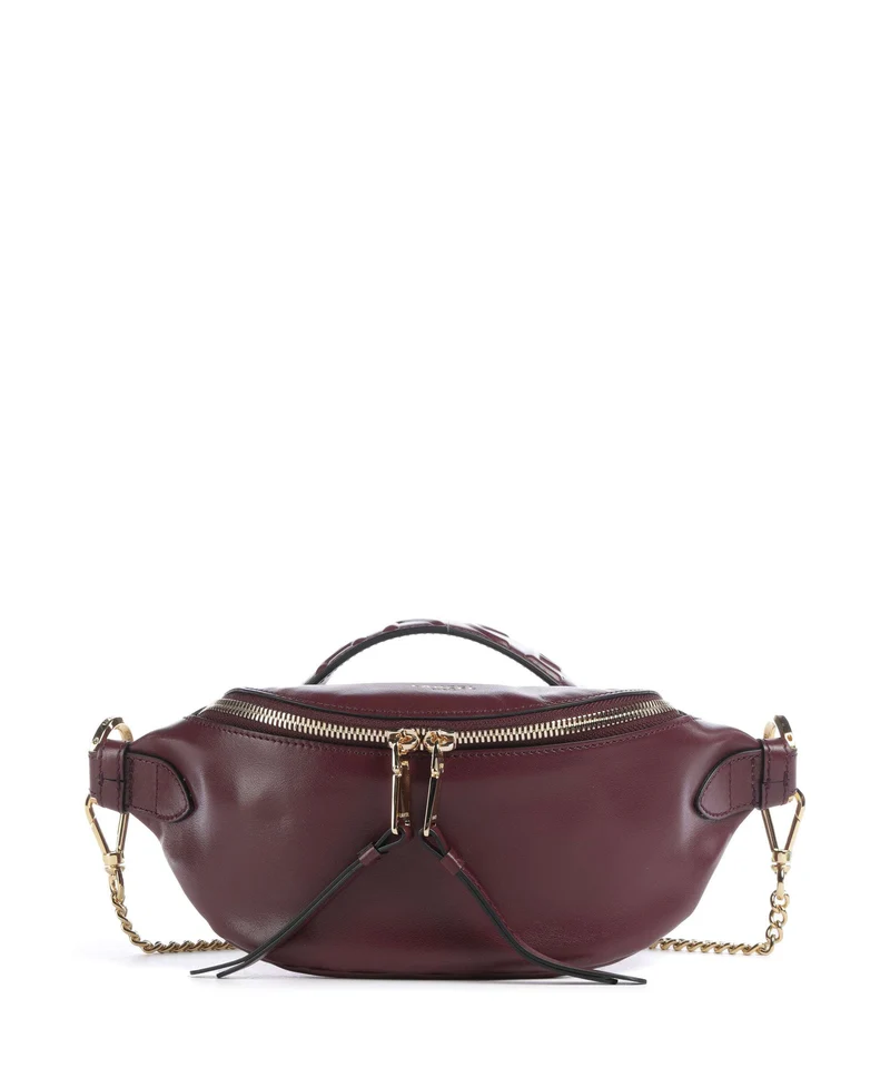 Lancel Origami Mini Crossover väska cassis