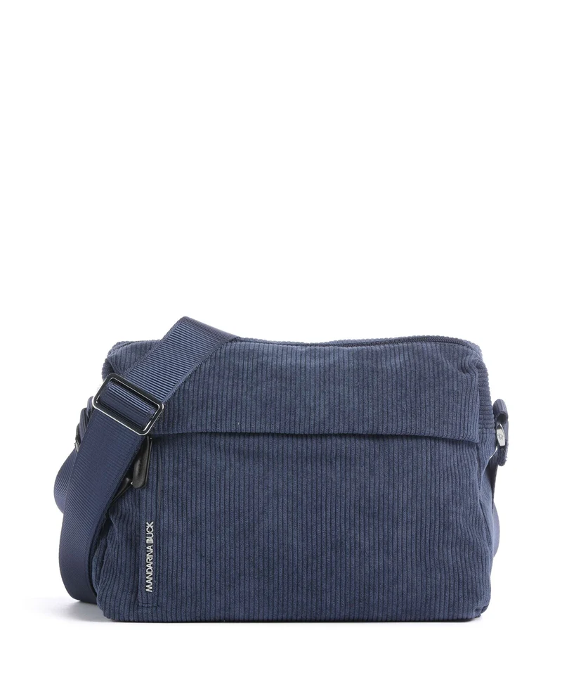 Mandarina Duck Hunter Velvet Crossover väska blue wing