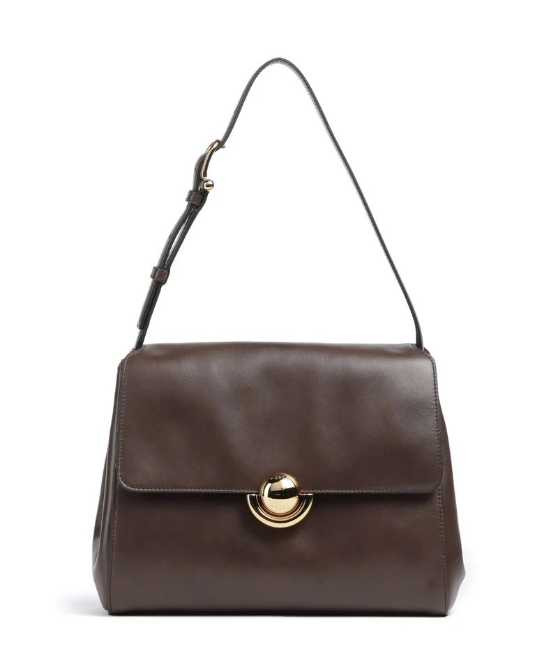 Furla Domus S Axelremsväska espresso