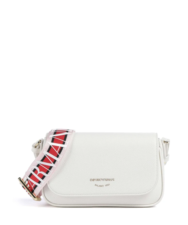 Emporio Armani Lilly Crossover väska white/brown