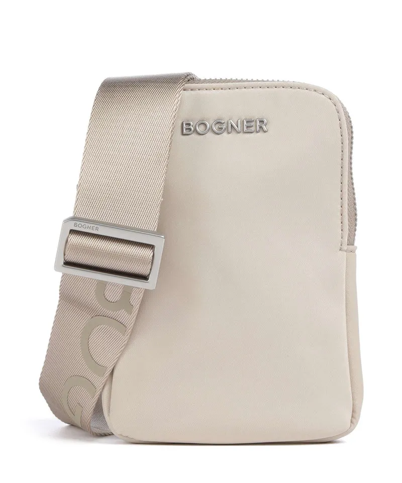 Bogner Klosters Johanna Telefonväska oyster gray