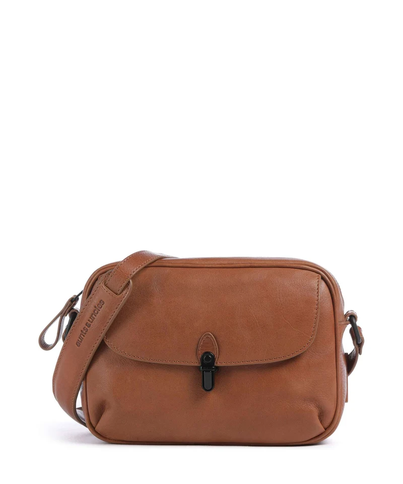 Aunts & Uncles Grandma's Luxury Club Mrs. Mint Crossover väska caramel
