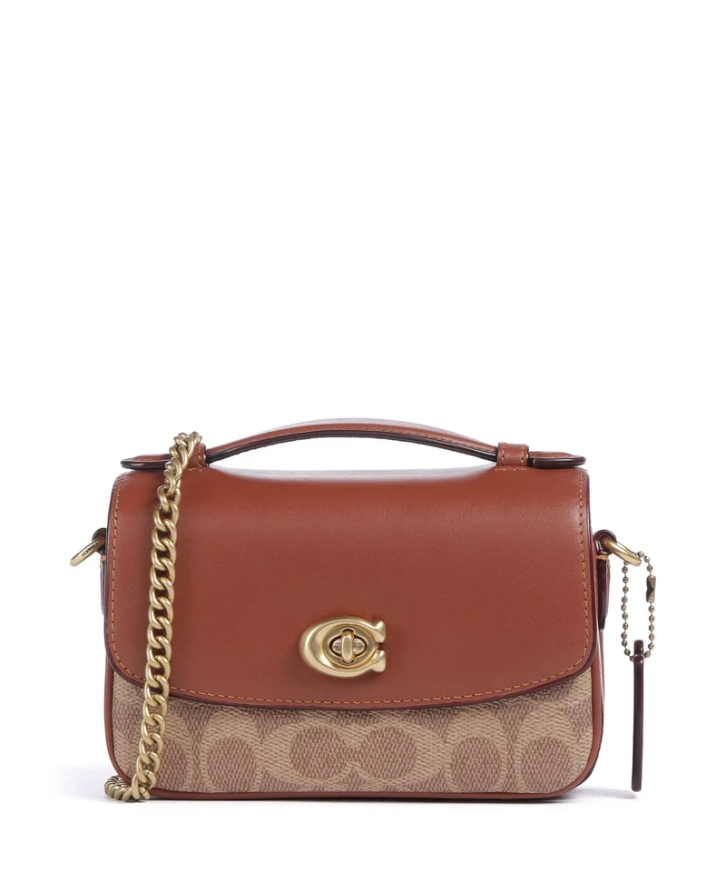Coach Cassie 17 Crossover väska tan caramel